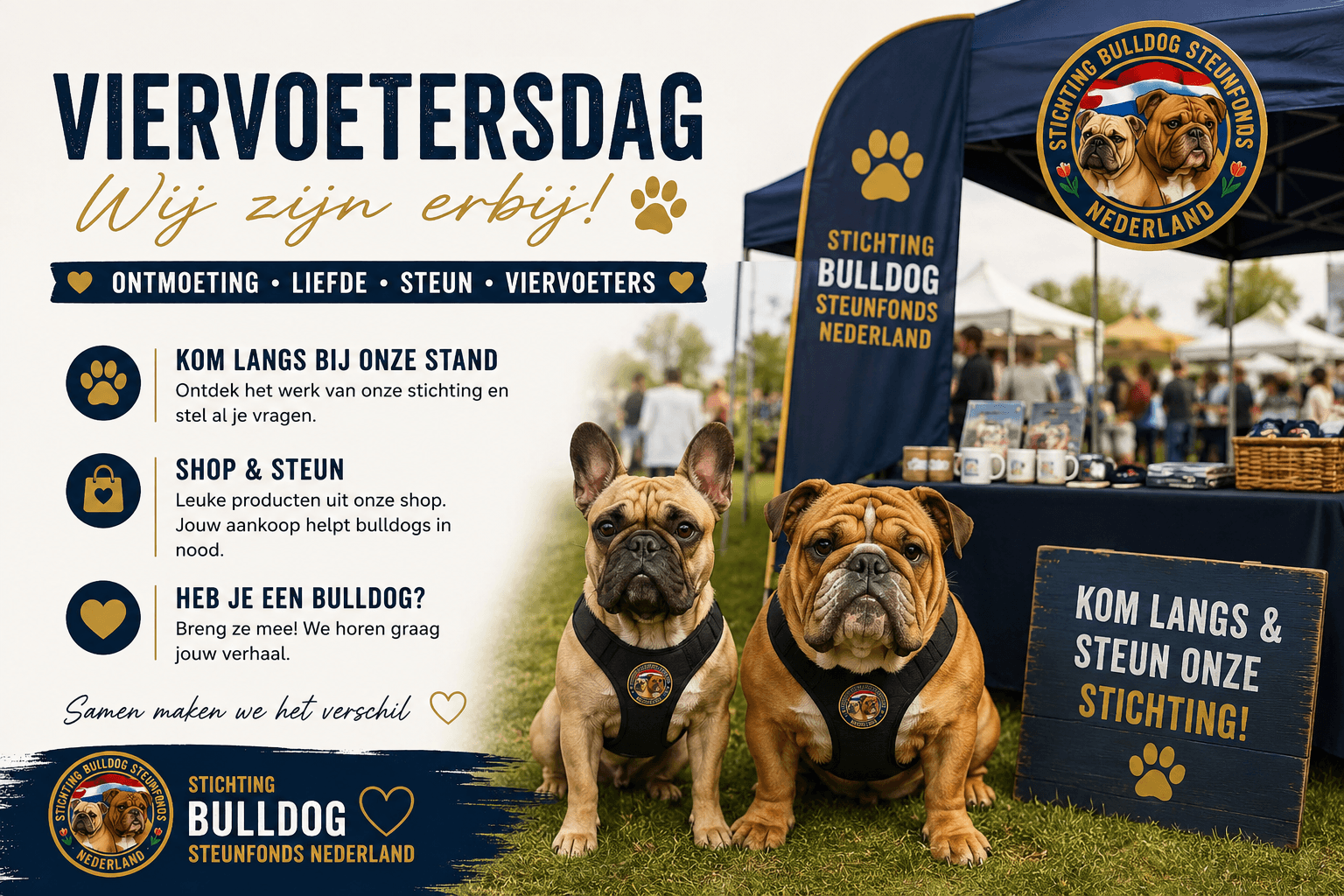 Viervoetersdag – wij zijn erbij 🐾