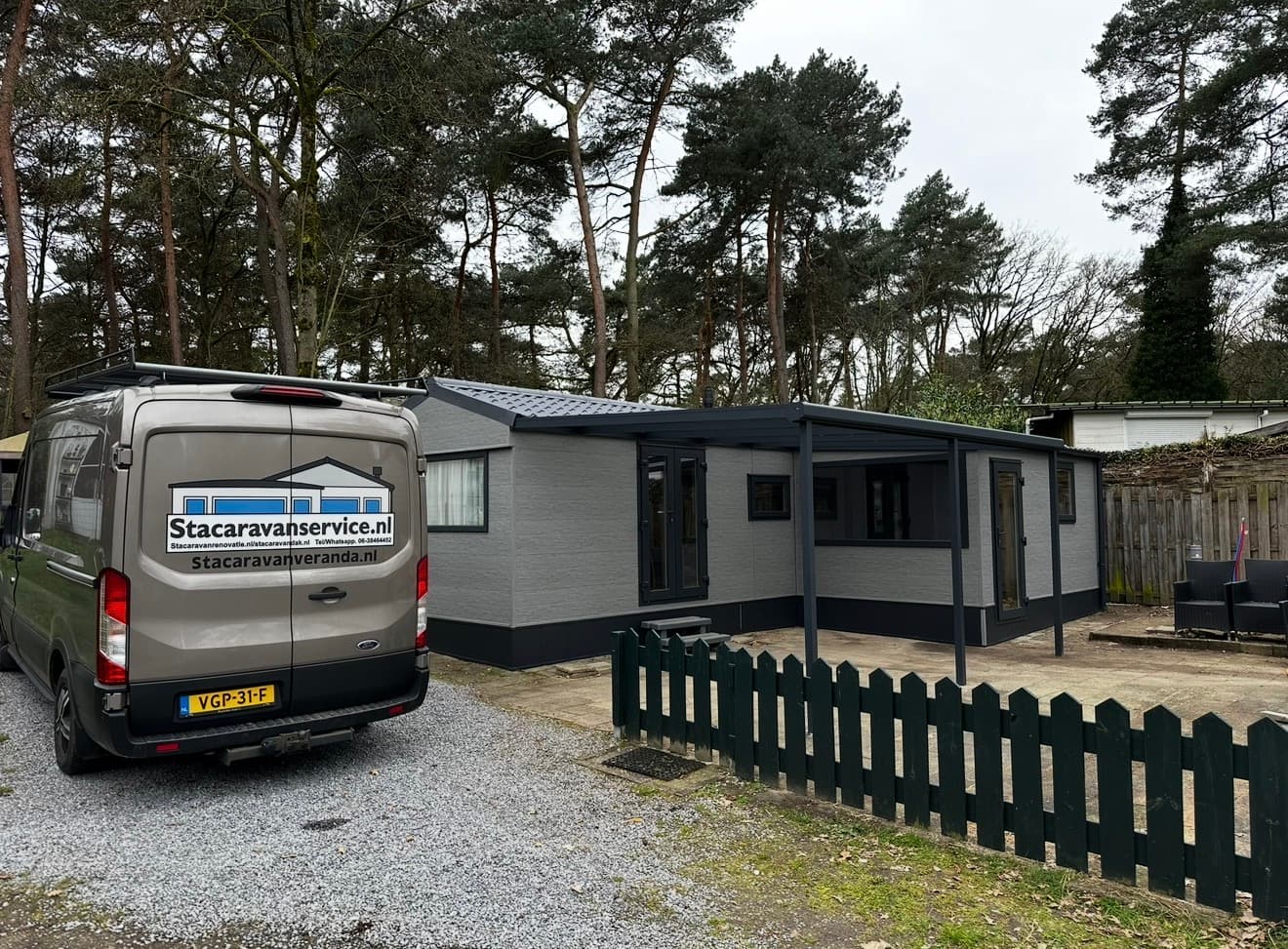 Stacaravan Service - voorbeeld van het werk
